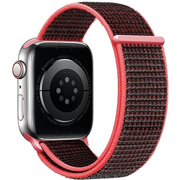 Eternico Airy na Apple Watch 38 mm/40 mm/41 mm  Rustic Red and Red edge