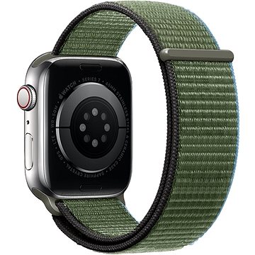 Eternico Airy na Apple Watch 38 mm/40 mm/41 mm Ebony Green