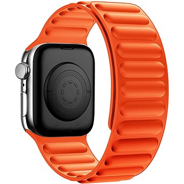 Eternico Magnetic Loop for Apple Watch 42 mm/ 44 mm/45 mm/Ultra 49 mm Solid Orange