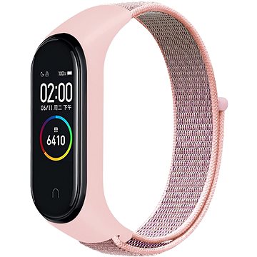 Eternico Airy na Xiaomi Mi band 5/6/7 Baby Pink