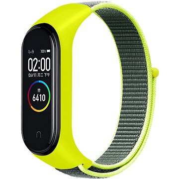 Eternico Airy na Xiaomi Mi band 5/ 6/7 Lime Green