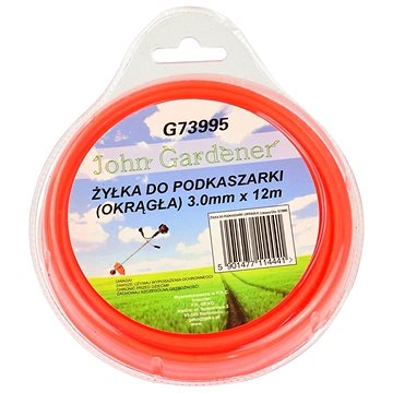 GEKO Struna do kosačky, 3,0 mm, 12 m, okrúhly profil, nylon