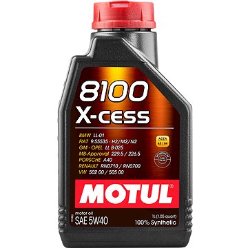MOTUL 8100 X-CESS 5W40 1 L - Motorový olej