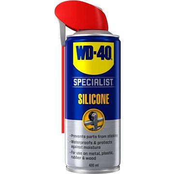 WD-40 Specialist Vysoko účinné silikónové mazivo 400 ml - Mazivo