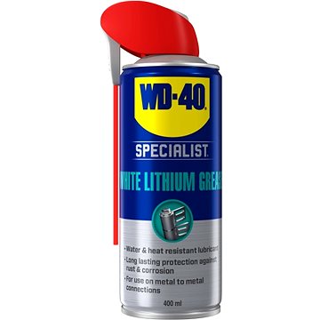 WD-40 Specialist Vysoko účinná biela lítiová vazelína 400 ml - Mazivo