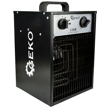 GEKO Elektrický ohrievač vzduchu s ventilátorom 3,3 kW