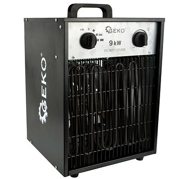 GEKO Elektrický ohrievač vzduchu s ventilátorom 9 kW