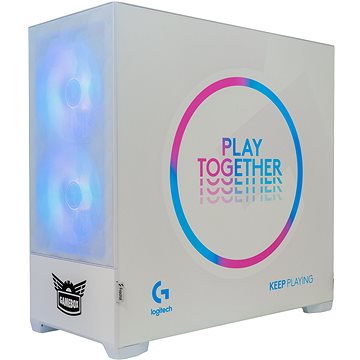 AlzaPC GameBox Prime Logitech Edice – i5 / RTX4060Ti/32 GB RAM/1 TB SSD/White