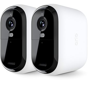 Arlo Essential Gen.2 XL 2K Outdoor Security Camera, 2 ks, biela