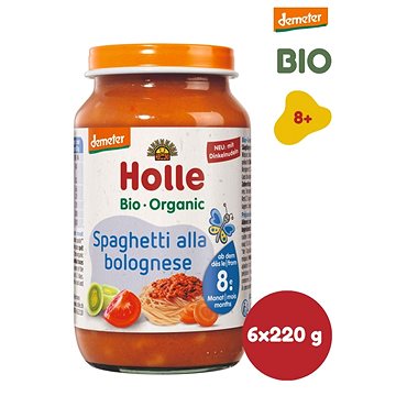 Holle bio Spaghetti Bolognese 6 ks - Príkrm