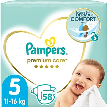 PAMPERS Premium Care veľkosť 5 (58 ks)