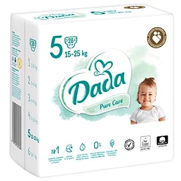 DADA Pure Care Junior veľkosť 5 (28 ks)