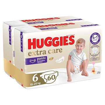 HUGGIES Extra Care Pants veľ. 6 (60 ks)