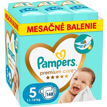 PAMPERS Premium Care veľkosť 5 (148 ks)