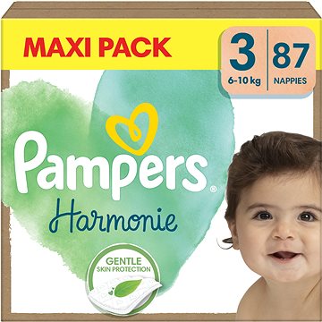 PAMPERS Harmonie Baby veľkosť 3 (87 ks)