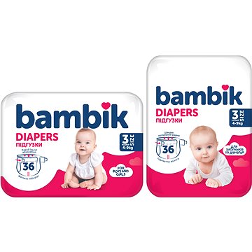 Bambik veľ. 3 (36 ks)