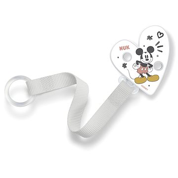 NUK stužka na cumlík Disney Mickey - Klip na cumlík