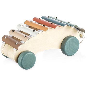 ZOPA Drevený ťahací xylofón xylophone