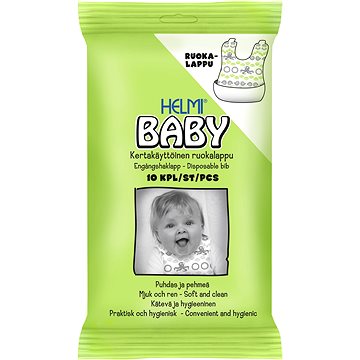 HELMI BABY ecological disposable bibs 10 pcs - Bib 