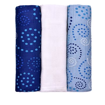 T-tomi BIO Bamboo Diapers (3 pieces) - Spirals - Cloth Nappies 