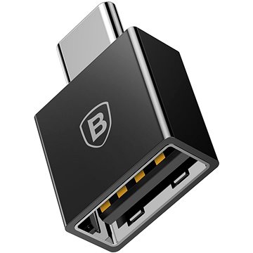 Baseus USB-C (M) to USB (F) OTG Adapter Converter Black - Redukcia