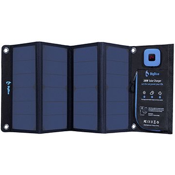 BigBlue B401E 28 W Solar Charger with Ammeter