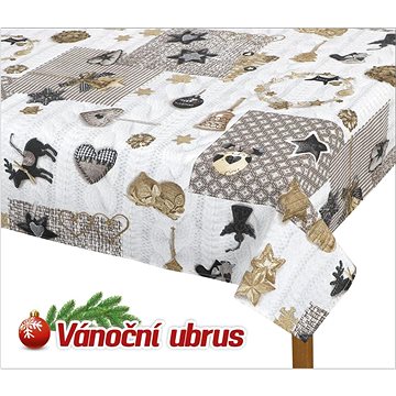 Bellatex Obrus VIANOCE – 70 × 70 cm – vianočný zvonček