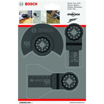 Bosch 3-dielna súprava na drevo 2.608.662.343