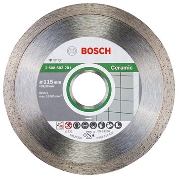 BOSCH Standard for Ceramic 115 × 22,23 × 1,6 × 7 mm