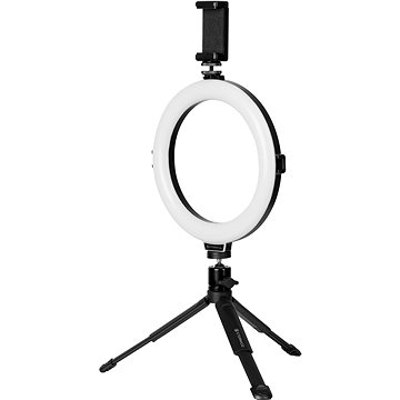 Eternico Mini Tripod T-10 čierny + Eternico Ring Light 8\