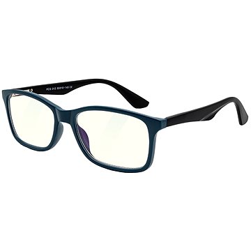 GLASSA, Blue Light Blocking Glasses PCG 012, +0.50 dio, modro čierne