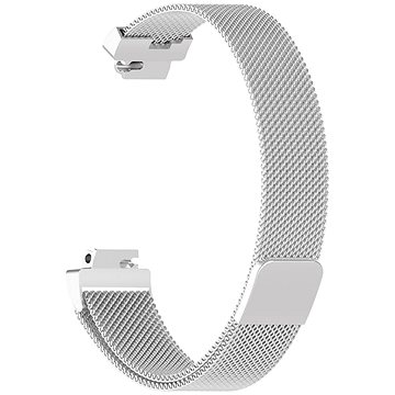 BStrap Milanese na Fitbit Inspire silver, veľkosť L