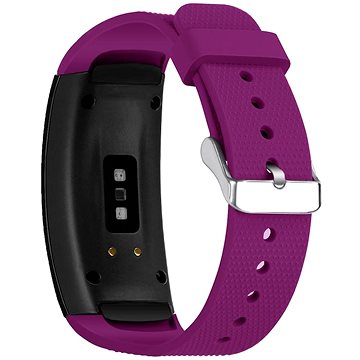 BStrap Silicone Land na Samsung Gear Fit 2, dark purple