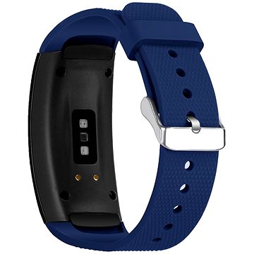 BStrap Silicone Land na Samsung Gear Fit 2, dark blue