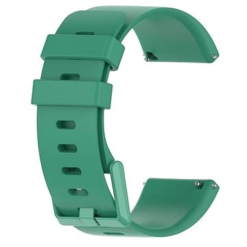 BStrap Silicone na Fitbit Versa/Versa 2 lake green, veľkosť L