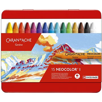 CARAN D\'ACHE Neocolor I 15 farieb