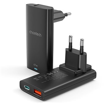 ChoeTech 67 W A+C Charger, black