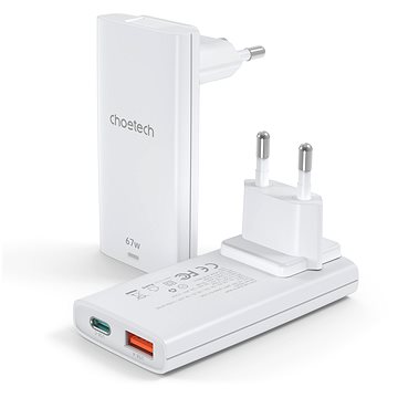 ChoeTech 67 W A + C Charger, white