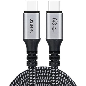 ChoeTech USB-C PD 240W 8K@60Hz Nylon Cable, 1,2 m