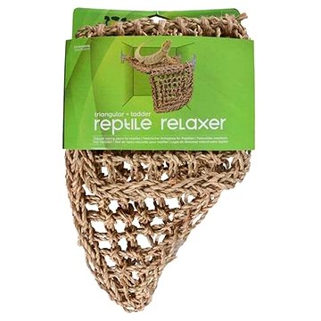 Ebi Terra Della Sieťové ležadlo do terárií trojuholník s rebríkom 35,5 × 35,5 cm