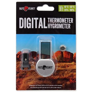 Repti Planet Teplomer vlhkomer LCD