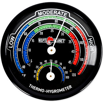 Repti Planet Teplomer vlhkomer analógový vnútorný