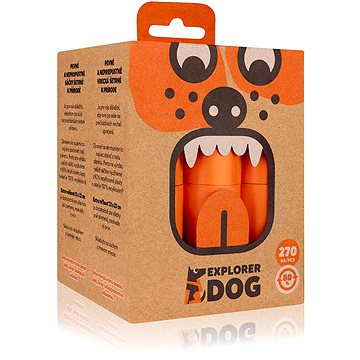 Explorer Dog Recyklované vrecká na psie exkrementy 270 ks