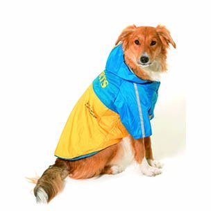 Karlie-Flamingo Raincoat for Dogs, with 
