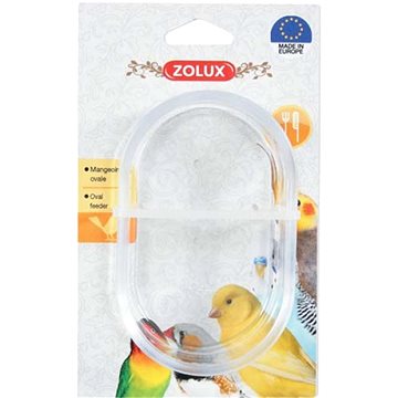 Zolux Kŕmidlo oválne pre vtáky plastové