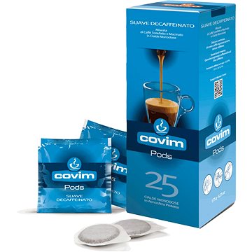 Covim Decaffeinato, ESE pody, 25 porcií