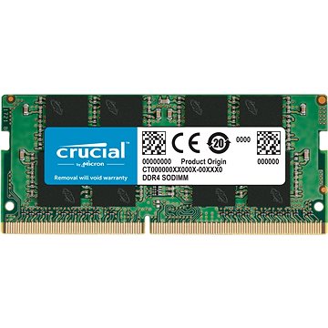 Crucial SO-DIMM 8 GB DDR4 2 400 MHz CL17 Single Ranked x8