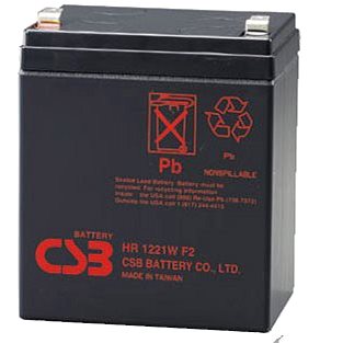 CSB HR1221W F2, 12 V, 5,1 Ah - Nabíjateľná batéria