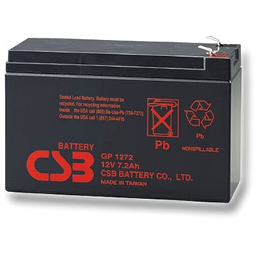 CSB GP1272 F2, 12 V, 7,2 Ah