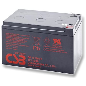 CSB GP12120 F2, 12 V, 12 Ah